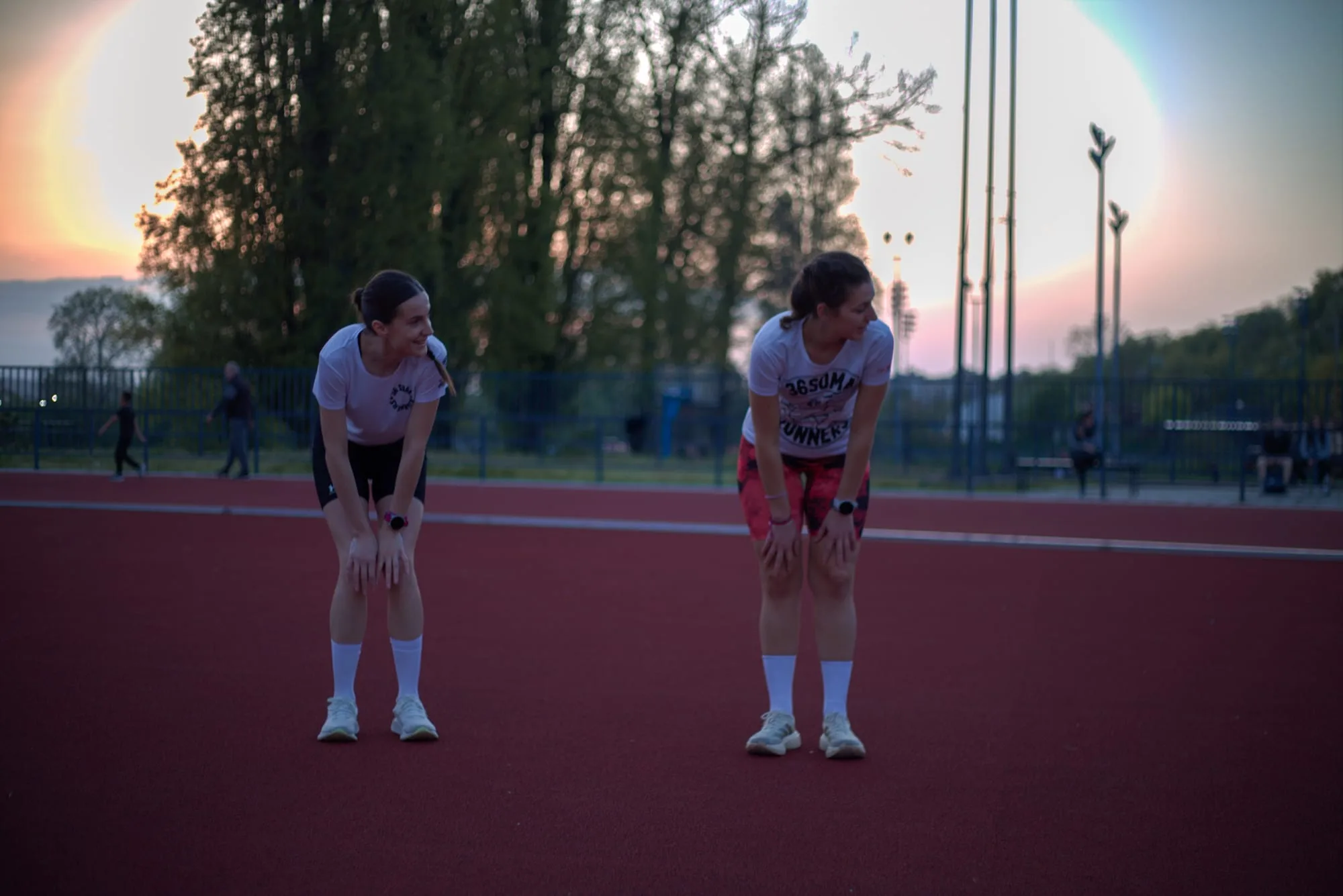 Crew during warm-up in Kraljevo